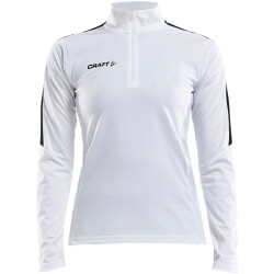 CRAFT Progress 1/2-Zip Trainings-Top Damen 1900 - white XS