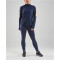 CRAFT Progress 1/2-Zip Trainings-Top Damen 390552 - navy/sweden yellow XS