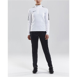 CRAFT Progress 1/2-Zip Trainings-Top Damen 9900 - black/white M