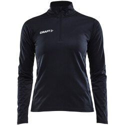 CRAFT Progress 1/2-Zip Trainings-Top Damen 9999 - black M