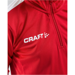 CRAFT Progress 1/2-Zip Trainings-Top Kinder 1430 - bright red 134/140