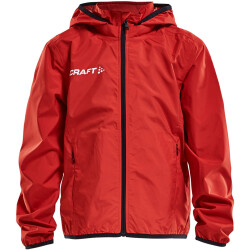 CRAFT Regenjacke Kinder 1430 - bright red 146/152