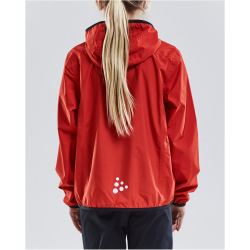 CRAFT Regenjacke Kinder 1430 - bright red 146/152