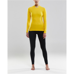 CRAFT Progress Baselayer CN Funktionsshirt Damen 1552 - yellow XS