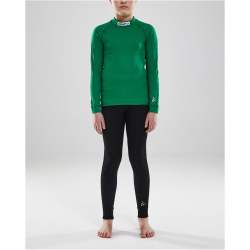 CRAFT Progress Baselayer CN Funktionsshirt Kinder 1651 - team green 122/128