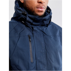 CRAFT Mountain Padded Winterjacke Herren 395200 - dark navy melange S