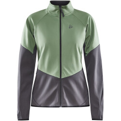 CRAFT Glide Softshelljacke Damen 622985 - jade/granite XS