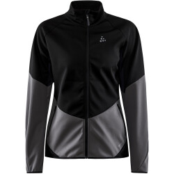 CRAFT Glide Softshelljacke Damen 999985 - black/granite XS
