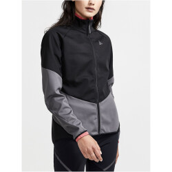 CRAFT Glide Softshelljacke Damen 999985 - black/granite XS