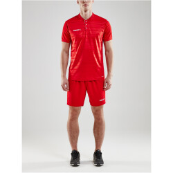 CRAFT Pro Control Button Trikot Herren 430900 - bright red/white M