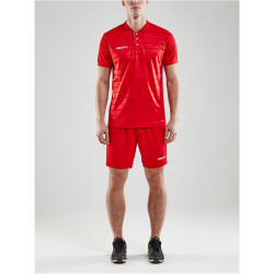 CRAFT Pro Control Button Trikot Herren 430900 - bright red/white M