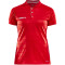 CRAFT Pro Control Button Trikot Damen 430900 - bright red/white S