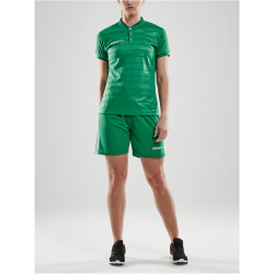 CRAFT Pro Control Button Trikot Damen 651900 - team green/white XS