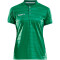 CRAFT Pro Control Button Trikot Damen 651900 - team green/white XS