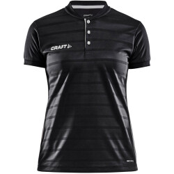 CRAFT Pro Control Button Trikot Damen 999900 - black/white L
