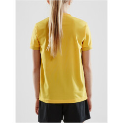 CRAFT Pro Control Button Trikot Kinder 552999 - sweden yellow/black 122/128