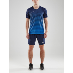 CRAFT Pro Control Stripe Trikot Herren 390346 - navy/club cobolt XS