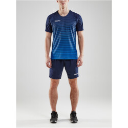 CRAFT Pro Control Stripe Trikot Herren 390346 - navy/club cobolt XXL
