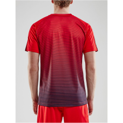 CRAFT Pro Control Stripe Trikot Herren 430390 - bright red/navy XS