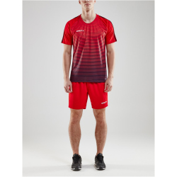 CRAFT Pro Control Stripe Trikot Herren 430390 - bright red/navy XS
