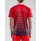 CRAFT Pro Control Stripe Trikot Herren 430390 - bright red/navy XS