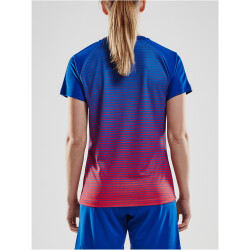 CRAFT Pro Control Stripe Trikot Damen 346430 - club cobolt/bright red L
