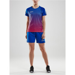 CRAFT Pro Control Stripe Trikot Damen 346430 - club cobolt/bright red L