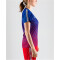 CRAFT Pro Control Stripe Trikot Damen 346430 - club cobolt/bright red L
