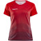 CRAFT Pro Control Stripe Trikot Damen 430390 - bright red/navy XXL
