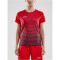 CRAFT Pro Control Stripe Trikot Damen 430390 - bright red/navy XXL