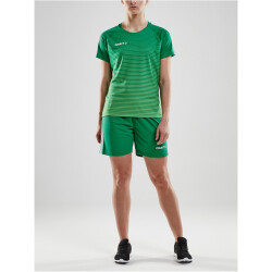 CRAFT Pro Control Stripe Trikot Damen 651606 - team green/craft green XS