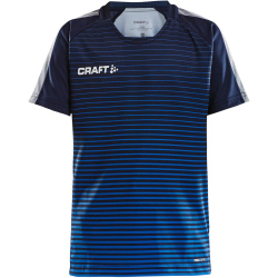 CRAFT Pro Control Stripe Trikot Kinder 390346 - navy/club...