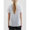 CRAFT Pro Control Stripe Trikot Kinder 900926 - white/silver 158/164