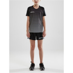 CRAFT Pro Control Stripe Trikot Kinder 999920 - black/platinum 122/128