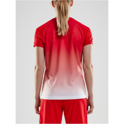 CRAFT Pro Control Fade Trikot Damen 430900 - bright red/white XL