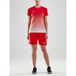 CRAFT Pro Control Fade Trikot Damen 430900 - bright red/white XL