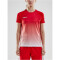 CRAFT Pro Control Fade Trikot Damen 430900 - bright red/white XL