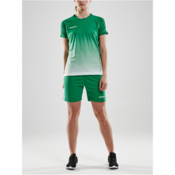 CRAFT Pro Control Fade Trikot Damen 651900 - team green/white XL