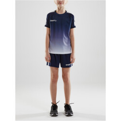 CRAFT Pro Control Fade Trikot Kinder 390900 - navy/white 134/140