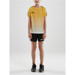 CRAFT Pro Control Fade Trikot Kinder 552999 - sweden yellow/black 122/128