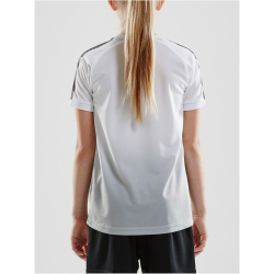 CRAFT Pro Control Fade Trikot Kinder 900926 - white/silver 122/128