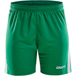 CRAFT Pro Control Shorts Damen 651900 - team green/white XS