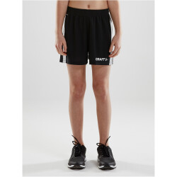 CRAFT Pro Control Shorts Kinder 999900 - black/white 134/140