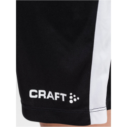 CRAFT Progress Contrast Longer Shorts Damen 999900 - black/white XS