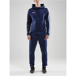 CRAFT Pro Control Kapuzen-Trainingsjacke Herren 390900 - navy/white XS