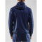 CRAFT Pro Control Kapuzen-Trainingsjacke Herren 390900 - navy/white XS