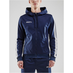 CRAFT Pro Control Kapuzen-Trainingsjacke Herren 390900 - navy/white S