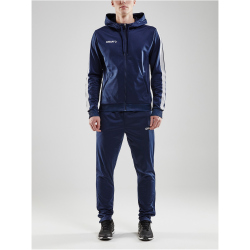 CRAFT Pro Control Kapuzen-Trainingsjacke Herren 390900 - navy/white S