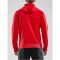 CRAFT Pro Control Kapuzen-Trainingsjacke Herren 430900 - bright red/white XXL