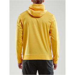 CRAFT Pro Control Kapuzen-Trainingsjacke Herren 552999 - sweden yellow/black S